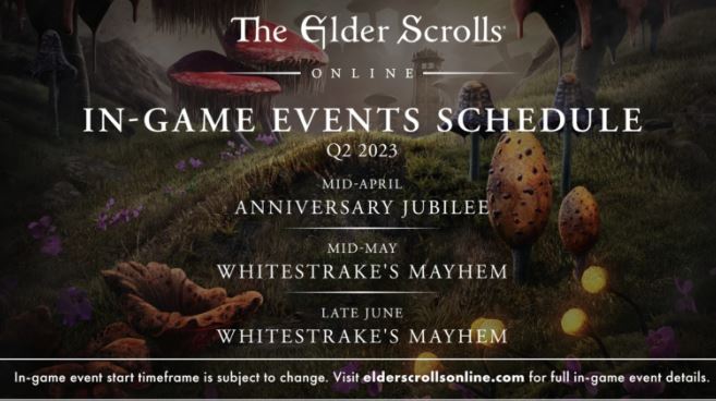 Elder Scrolls Online Whitestrake's Mayhem PVP Event Starts February 17th -  Fextralife